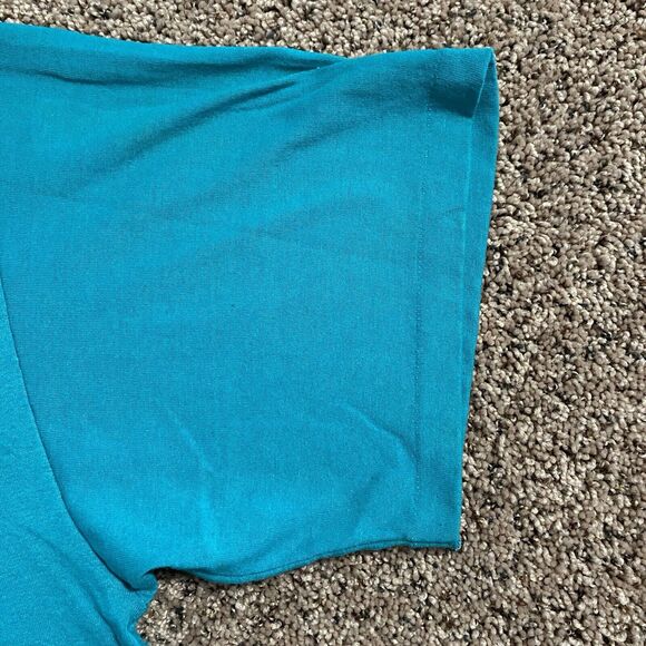 Vintage Single Stitch Minnesota Loon Graphic Tee Shirt Size XXXXL 4X Unisex Blue - Picture 4 of 7